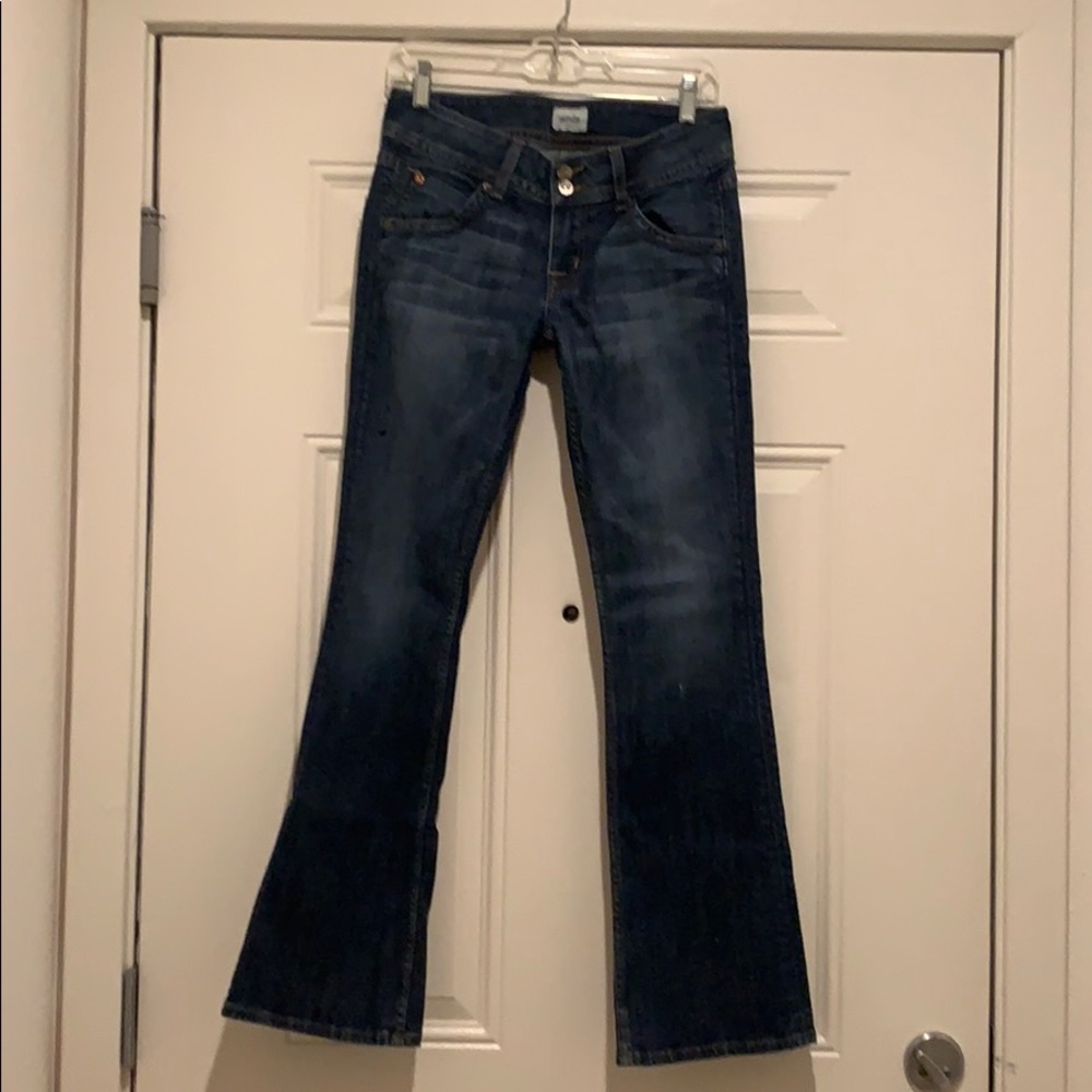 Hudson jeans double button size 27 boot cut